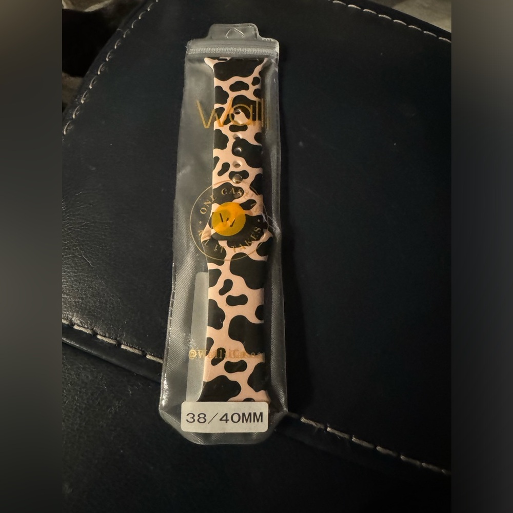Brand New Cow Print Walli Apple Watch Band